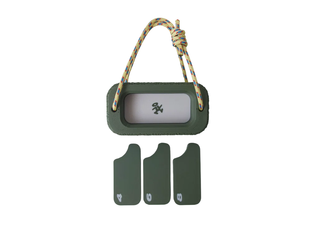 Poutre escalade débutant Pack Starter contenu Origin et spacers 4mm 6mm 8mm Vert kaki
